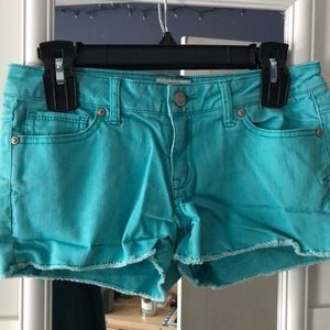 Aeropostale blue short shorts!!